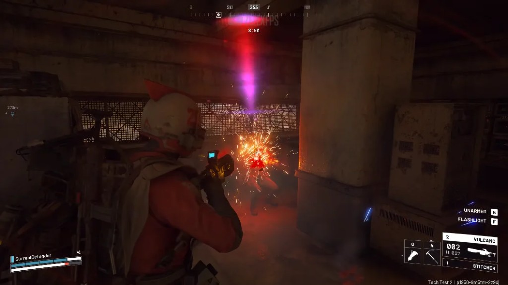 Arc Raiders squad fight — industrial bunker extraction